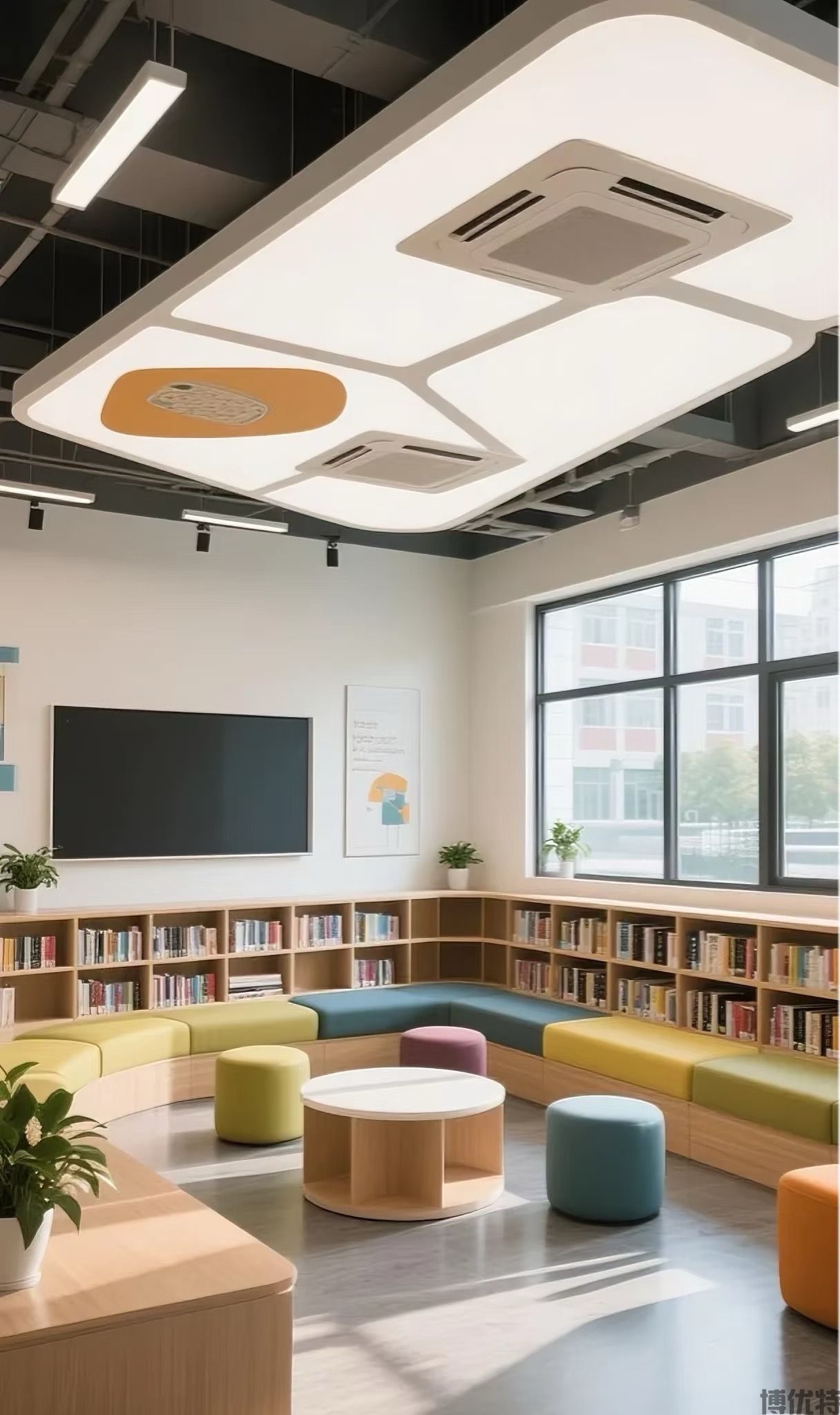 2026 年郑州小学阅览室办公家具批发盘点(图1)
