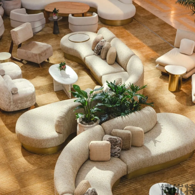 2026 年河南郑州招商展示区异形定制沙发采购精选｜异形卡座、强化观感(图3)