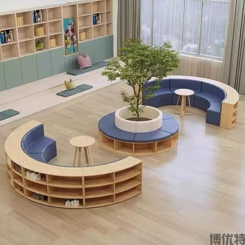 2026 年郑州托管机构等候沙发去哪买 | 耐脏面料、圆角安全边角(图3) 2026 年郑州托管机构等候沙发去哪买 | 耐脏面料、圆角安全边角(图3)