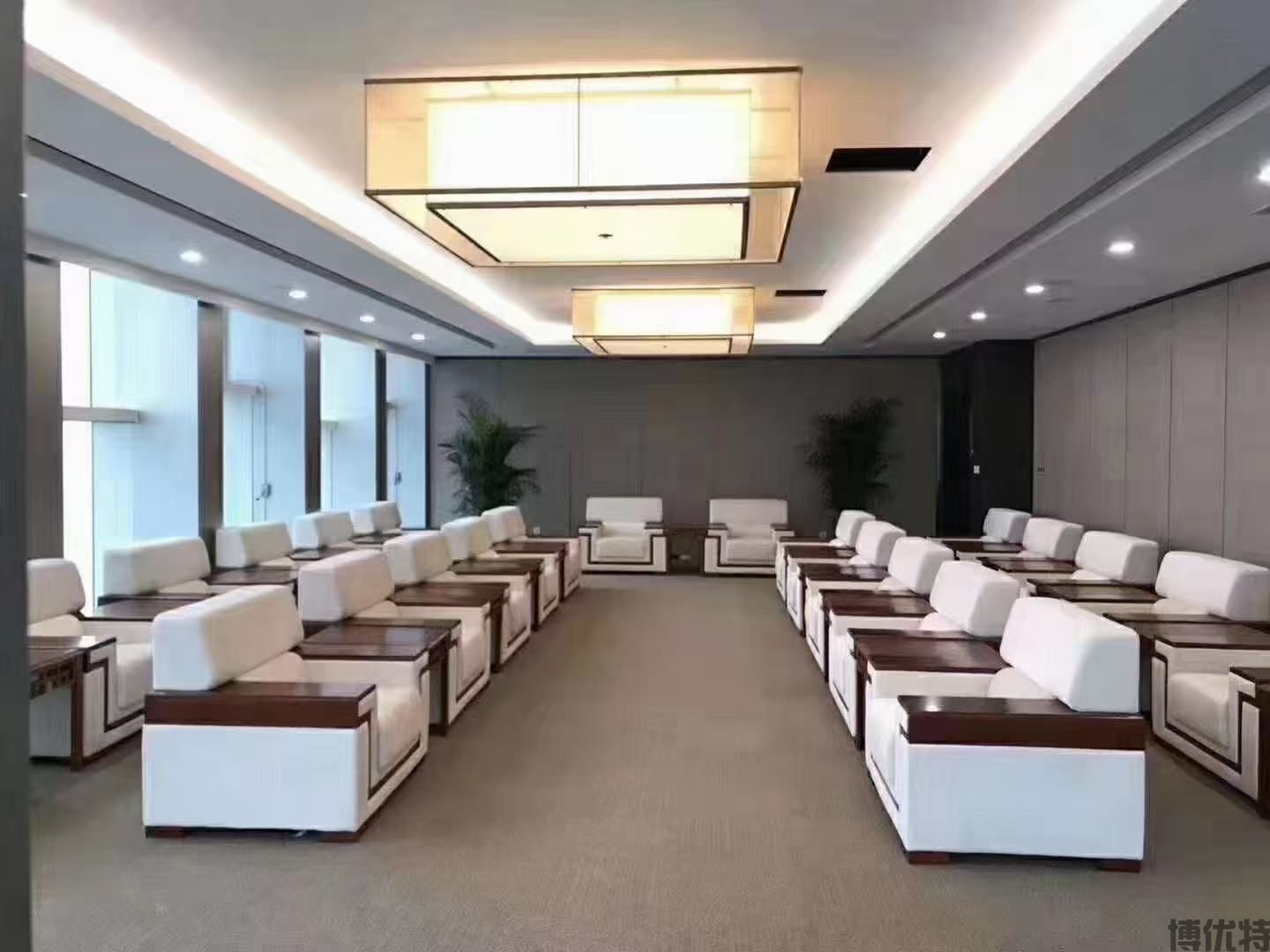【政企 + VIP 接待室】国企单位贵宾接待室家具整装案例(图3)