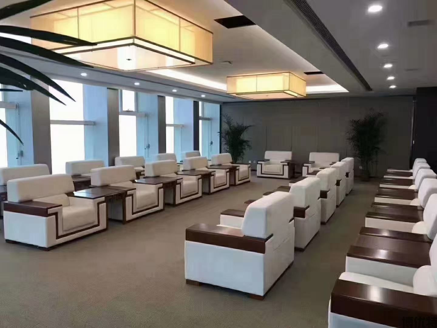 【政企 + VIP 接待室】国企单位贵宾接待室家具整装案例(图2)