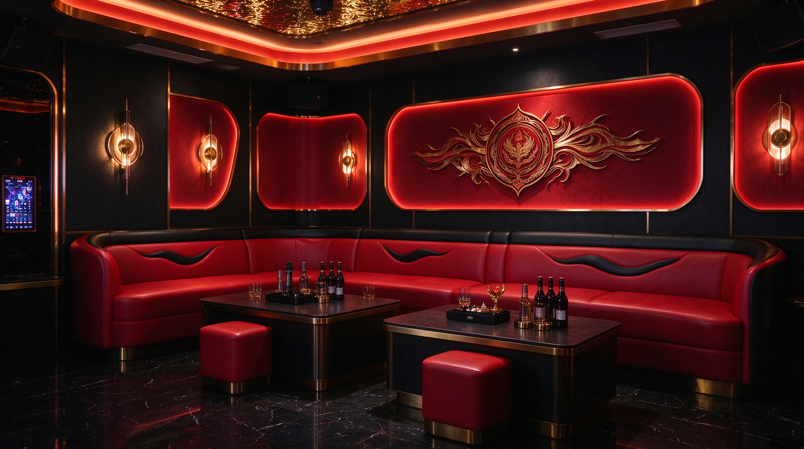 KTV 轻奢包厢沙发